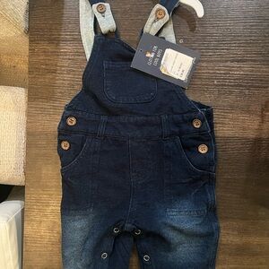 Stylish Denim Kids Overalls with Adjustable Straps
